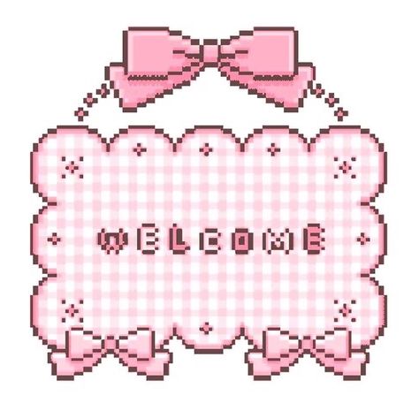 welcome pink sign Pink Sign, Cute Gifs, Pix Art, Hello Kitty Iphone Wallpaper, Header Banner, Ios Icon, Aesthetic Gif, Kawaii Wallpaper, Phone Themes