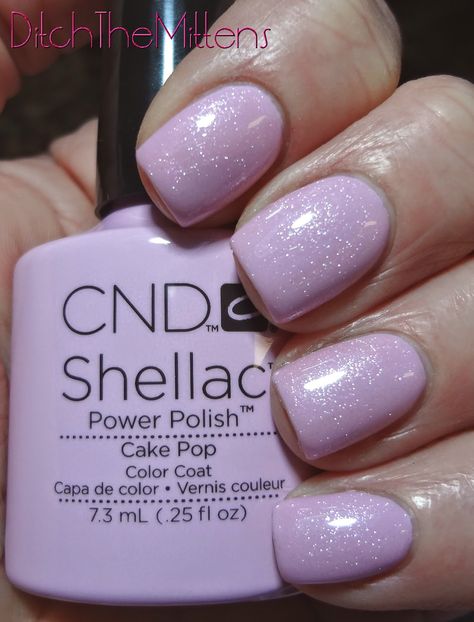 Shellac Cake Pop, Nail Polish Cake, Pop Nails, Cnd Shellac Colors, Shellac Nail Colors, Shellac Nail Polish, Cnd Shellac Nails, Nails Shellac, Shellac Colors