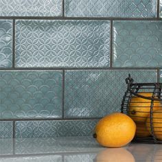 Patterned Wall Tiles, Fireplace Facade, Ceramic Subway Tile, Tile Ceramic, Merola Tile, Tile Stores, Wall Installation, Natural Stone Tile, Glass Mosaic Tiles