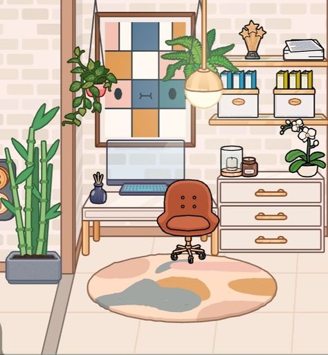 Toca Boca Ideas Office, Office Idea Toca Boca, Toca World Office Idea, Toca Boca Office Ideas Aesthetic, Toca Boca Room Ideas Office, Office Ideas Toca Boca, Toca Boca Office Ideas, Office Room Aesthetic, Toca Aesthetic