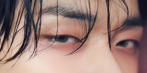 Yeonjun Without Makeup, Yeonjun Eyes, Blood Art, Eye Details, Choi Daniel, Choi Yeonjun, Tired Eyes, Model Face, Without Makeup