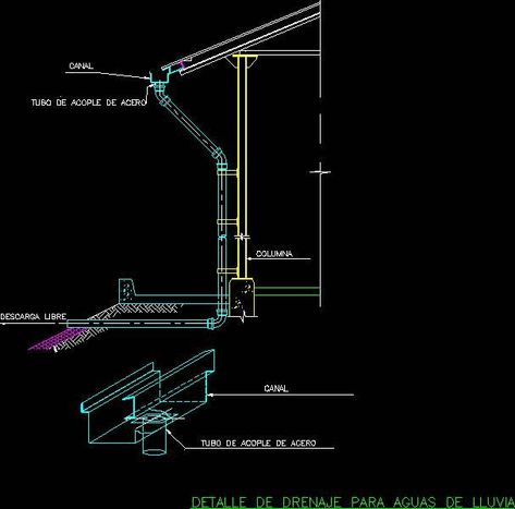 Drain Ceiling / Roof Drain Detail (Downspout) DWG Detail for AutoCAD #drain #ceiling #/ #roof #drain #(downspout) #dwg #autocad #autocaddesign #architect #homeplans #autocadarchitecture Roof Drawing, Roof Drainage, Roof Drain, Lean To Roof, Roof Detail, Roofing Contractors, Flat Roof, Cute Wallpaper Backgrounds, Ceiling Design