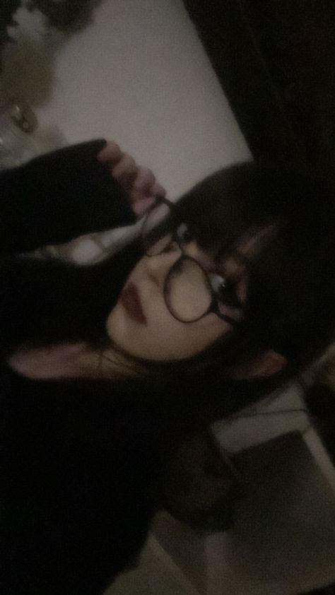 Dark Hair With Glasses, Face Claim Glasses, Goths With Glasses, Emo With Glasses, Goth Glasses Frames, Black Glasses Frames Aesthetic, Cute Black Glasses, Alt Glasses, Goth With Glasses