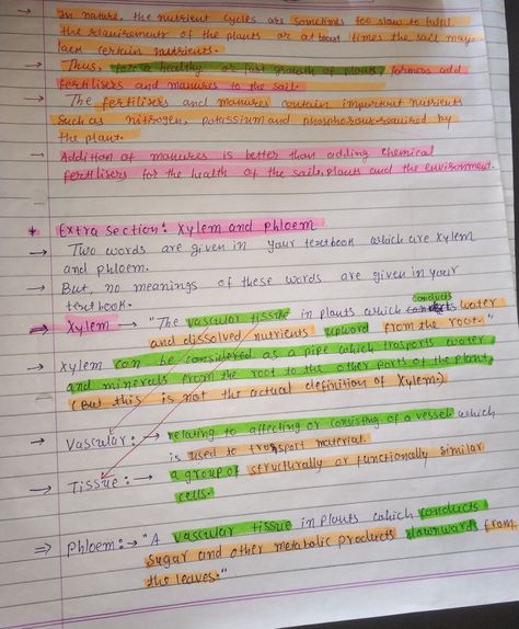 #nutrition #plants #class7 #Xylem #Phloem #Vascular #Tissue Xylem And Phloem Notes, Xylem And Phloem, Nutrition In Plants, Nutrient Cycle, Type Chart, Plant Notes, Nutrition Science, Plant Tissue, Biology Notes