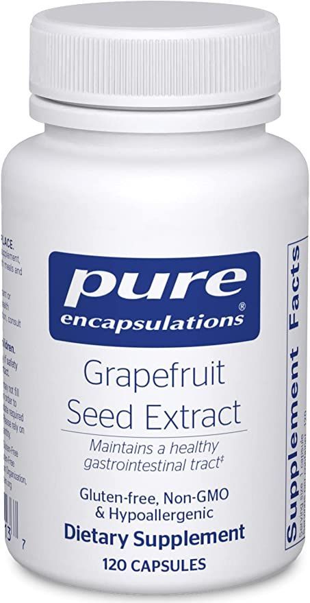 Supplement to Support The Balance of Intestinal Microorganisms and G.I. Tract* | 120 Capsules Maria Mind Body Health, Pure Encapsulations, Grapefruit Seed Extract, Frozen Fruits, Fruit Salad Recipes, Grape Seed Extract, Artificial Sweetener, The Balance, Fruits Vegetables