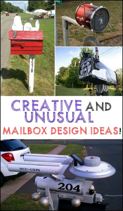 20 Creative and Unusual Mailbox Designs Cool Mailbox Ideas Diy, Mailbox Ideas Unique Paint, Mailboxes Ideas Unique, Funny Mailbox Ideas, Whimsical Mailbox Ideas, Disney Mailbox Ideas, Flower Mailbox Ideas, Decorative Mailbox Ideas, Cool Mailbox Ideas Unique