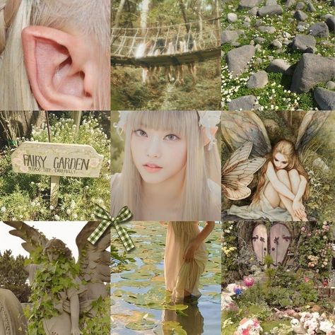 A moodboard featuring ethereal fairies, pastel colors, and soft lighting for a whimsical and magical #New_Jeans_Fairycore #Asap_Aesthetic #New_Jeans_Asap #Asap_Newjeans New Jeans Fairycore, New Jeans Asap, Fairy Soft Aesthetic, Fairy Moodboard, Asap Newjeans, Newjeans New Jeans, Newjeans Aesthetic, Haerin New Jeans, Green Moodboard