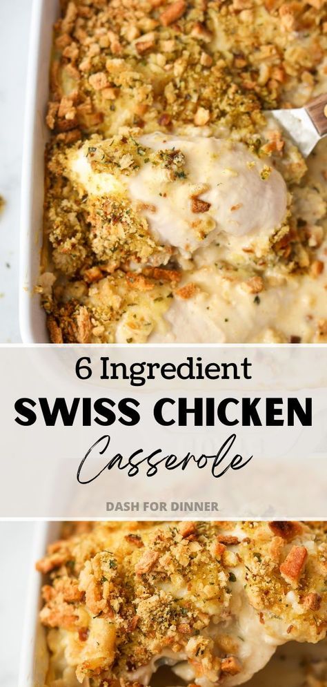 Chicken Swiss Bake, Chicken Swiss Cheese Casserole, Chicken And Swiss Casserole, Crispy Chicken And Swiss Casserole, Creamy Swiss Chicken, Swiss Chicken Casserole, Chicken And Swiss Casserole Dinner In 321, Swiss Chicken Bake, Swiss Cheese Recipes