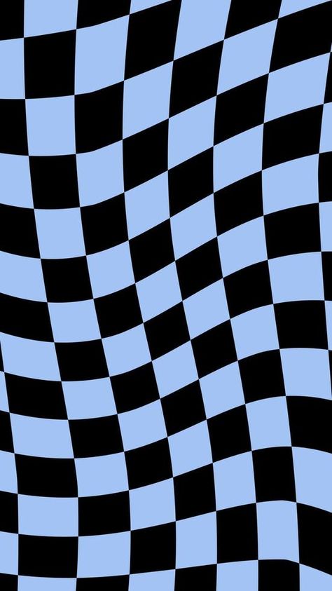 aesthetic cute distorted vertical pastel blue and black checkerboard, gingham, plaid, checkers wallpaper illustration, perfect for backdrop, wallpaper, banner, cover, background Grey Wallpaper Phone, Checkers Wallpaper, Black And Blue Background, Black Background Pattern, Checker Wallpaper, Black And Blue Wallpaper, Finance Accounting, Spiderman Art Sketch, Trippy Wallpaper