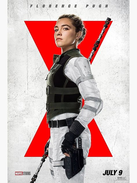 Marvel Black Widow, Chloë Grace Moretz, Magnetic Frame, Yelena Belova, Marvel Posters, Black Widow Marvel, Magnetic Frames, Tactical Vest, Florence Pugh