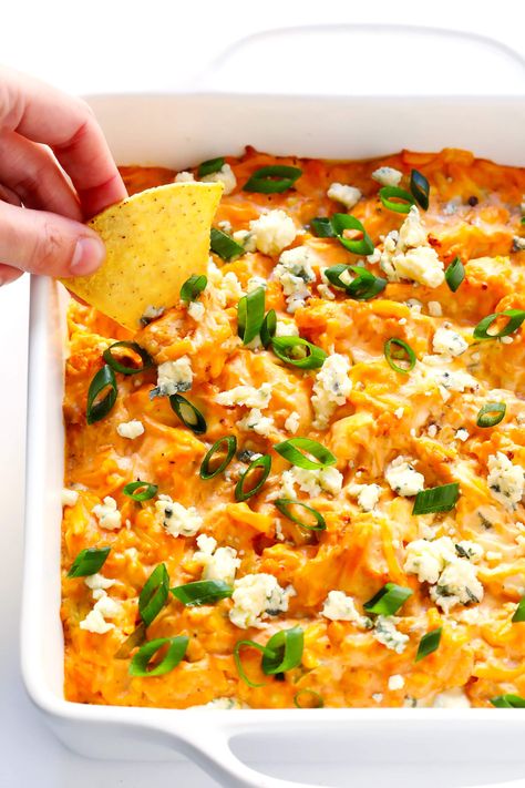 Superbowl Snack, Appetizer Chicken, Baked Buffalo Chicken Dip, Cauliflower Dip, Buffalo Chicken Dip Crock Pot, Crockpot Buffalo Chicken, Summer Slow Cooker Recipes, Buffalo Chicken Dip Recipe, Chicken Dip Recipe