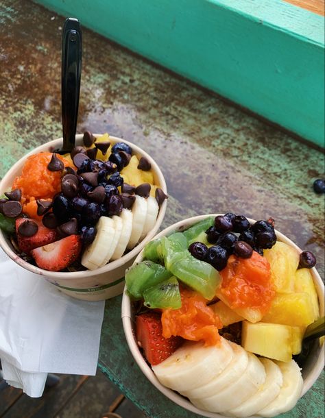 Hawaiian Astethic, Hawaii Astethic, Hawaiian Aesthetic, Açaí Bowls, Surf Aesthetic, American States, Hawaii Food, Hawaii Aloha, Hawaiian Food