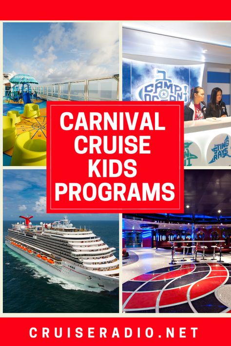 Carnival Cruise With Kids, Carnival Magic Cruise Ship, Best Cruises For Kids, Bahama Trip, Cruising With Kids, Carnival Vista Cruise, Carnival Cruise Tips, Carnival Glory, Kids Programs