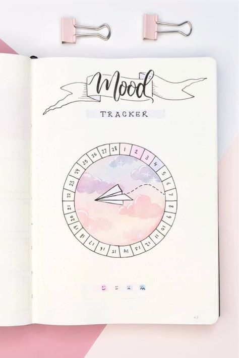 Check out these 18 adorable mood tracker ideas for February! Journal Mood Tracker Ideas, Notesbog Design, Peta Pikiran, Mood Tracker Ideas, Haft Vintage, Bullet Journal Mood Tracker, Journal Mood Tracker, Kunstjournal Inspiration, Crazy Laura