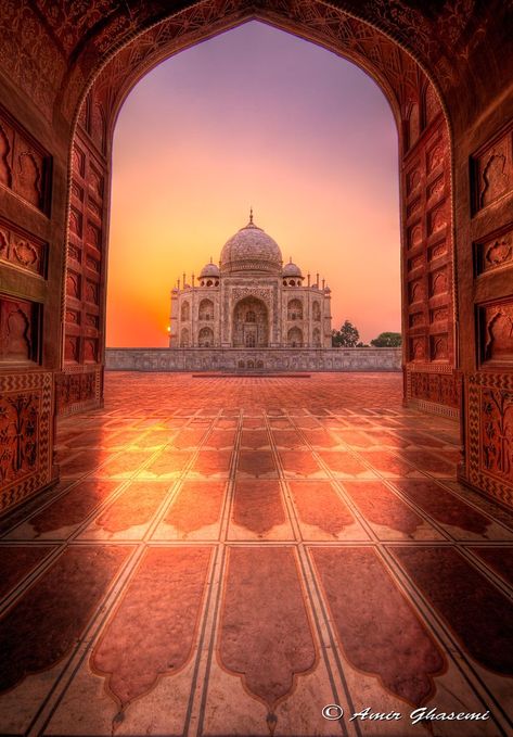 Eternal Glow (Panoramic Reprise) | Taj Mahal at sunrise, Agr… | Flickr Taj Mahal India, Amazing India, Travel Drawing, Agra India, Travel Wallpaper, Shiga, Havana Cuba, Seven Wonders, Delhi India