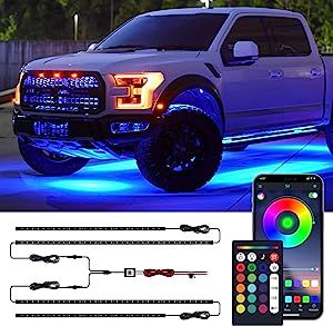 Underglow Lights, Car Led, App Control, Remote Control, Trucks, Exterior, Led