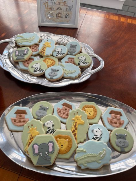 Noahs Ark Party Theme, Noah's Ark Cookies, Noah’s Ark Party Food, Noah’s Arch Baby Shower Theme, Noah’s Ark Cookies, Noah’s Ark Birthday, Noah’s Ark Themed Birthday Party, Noah's Ark Birthday Party Ideas, Noahs Ark Baby Shower Theme