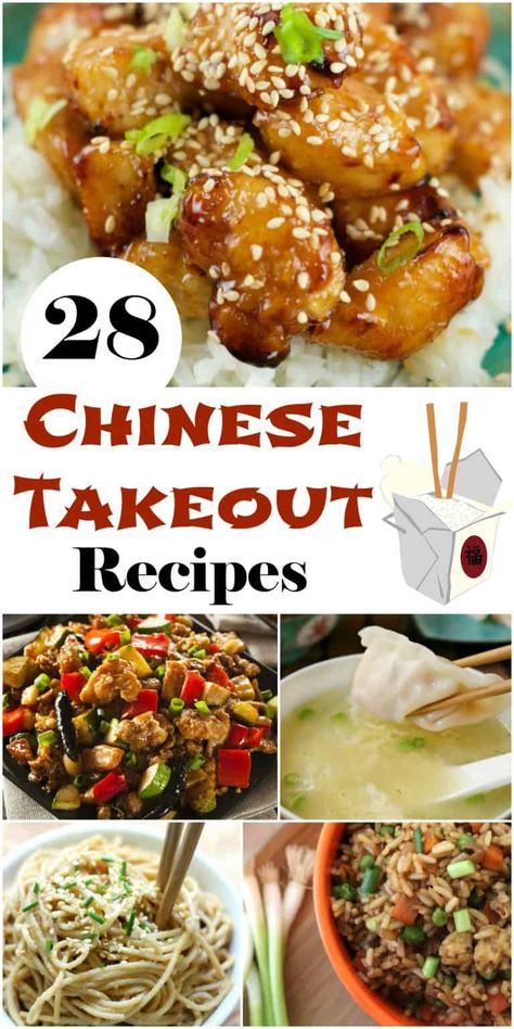 28 Chinese Takeout Recipes You Will Love - An Alli Event Chinese Takeout Recipes, Chinese Seafood, Takeout Recipes, Homemade Chinese Food, Mapo Tofu, Chinese Cooking Recipes, Tandoori Masala, Takeout Food, Chinese Takeout