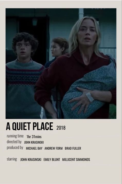 Quite Place, A Quite Place, A Quite Place Movie Poster, The Quiet Place, Horror Movie Prints, Quite Place Movie Poster, Quiet Place, Horror Movies Poster, A Quiet Place