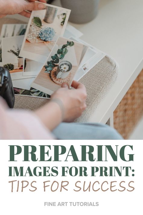 Preparing images for print: Learn tips and steps to create successful prints of your artwork and photographs. #print #printart #artprintingtips #printer Making Prints Of Your Art, Budget Living, Sell Art Prints, How To Photograph, Tips For Success, Clever Ideas, Art Business, Color Theory, Art Techniques