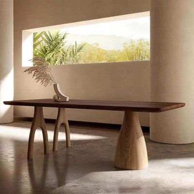 Quirky Dining Table, Chinese Dining Table, Wood Conference Table, Dining Table Rectangle, Mid Century Modern Dining Room, Luxury Dining Table, Solid Wood Kitchens, Esstisch Modern, Modern Dining Room Tables