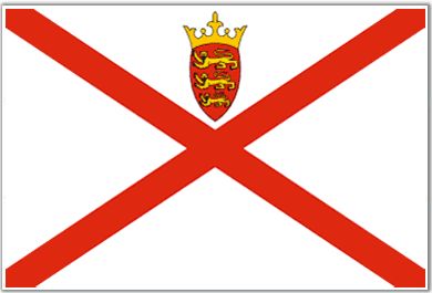 Jersey Flag Channel Islands Uk, Jersey Channel Islands, Jersey Flag, Irish Flag, Channel Islands, Handmade Sticker, Flags Of The World, Coat Of Arms, Genealogy