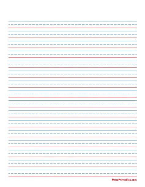 Printable Blue and Red Handwriting Paper (3/8-inch Portrait) for Letter Paper. Free download at https://museprintables.com/download/paper/blue-and-red-handwriting-paper-3-8-inch-portrait-letter/ Handwriting Paper Printable Free, Handwriting Paper Printable, Handwriting Paper Template, Notebook Paper Printable, Homeschool Christmas, Portrait Template, Alphabet Handwriting Practice, Printable Writing Paper, Kids Handwriting Practice