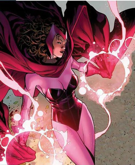 Scarlet Witch comic Scarlet Marvel, Witch Comic, Avengers Symbols, Scarlet Witch Comic, The Scarlet Witch, Avengers Cartoon, Avengers Girl, Comic Book Girl, Marvel Avengers Assemble