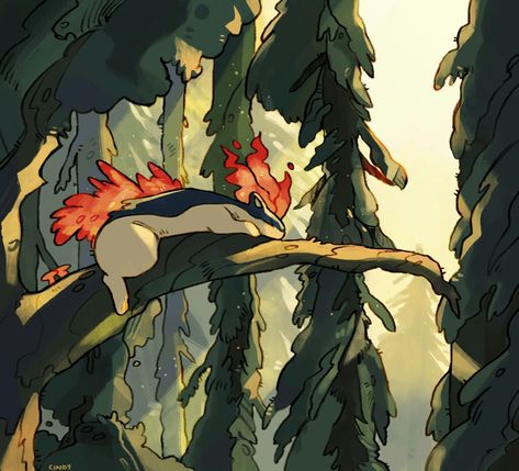 Typhlosion Fanart, Cyndaquil Art, Luxray Pokemon, Poses Manga, Pokemon Backgrounds, Aesthetic Objects, Pokemon Universe, Pokemon Images, All Pokemon