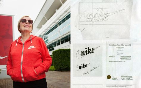 Carolyn Davidson, Ivan Chermayeff, Top Graphic Designers, Old Nikes, Nike World, Graphic Artist Designer, Business Fonts, Famous Logos, Nike Swoosh Logo