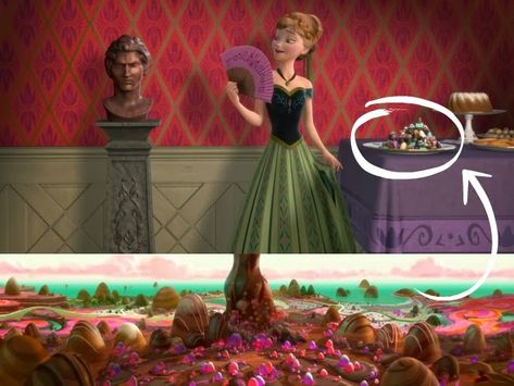 Easter Eggs In Movies, Disney Easter Eggs, Humor Disney, Frozen And Tangled, Disney Quotes Funny, Disney Theory, Disney Secrets, Disney Easter, Funny Disney Memes