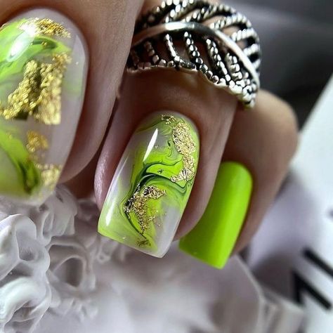 Foil Nail Designs, Sassy Nails, Beauty Nails Design, Nails Polish, Nail Designs Glitter, Neon Nails, Fabulous Nails, Fancy Nails, Chic Nails