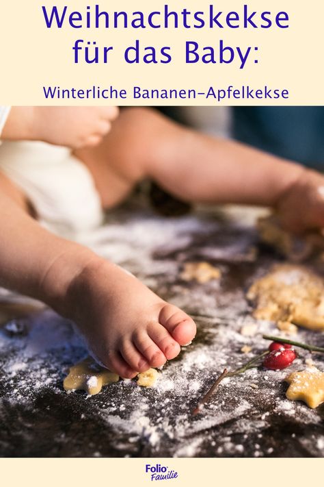 Baby Cookie Recipe, Apple Biscuits, Fingerfood Baby, Apple Cookies, Baby Snacks, Low Carb Cookies, Baby Cookies, Led Weaning, Cute Cookies