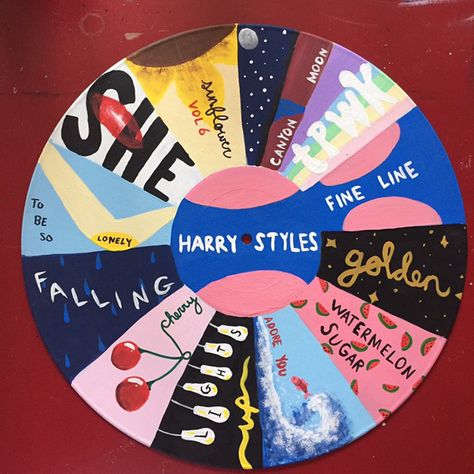 Harry Styles Record, Harry Styles Golden, Merch Ideas, Adore You, Pop Music, Painting Ideas, Harry Styles, Diy And Crafts, Art Painting