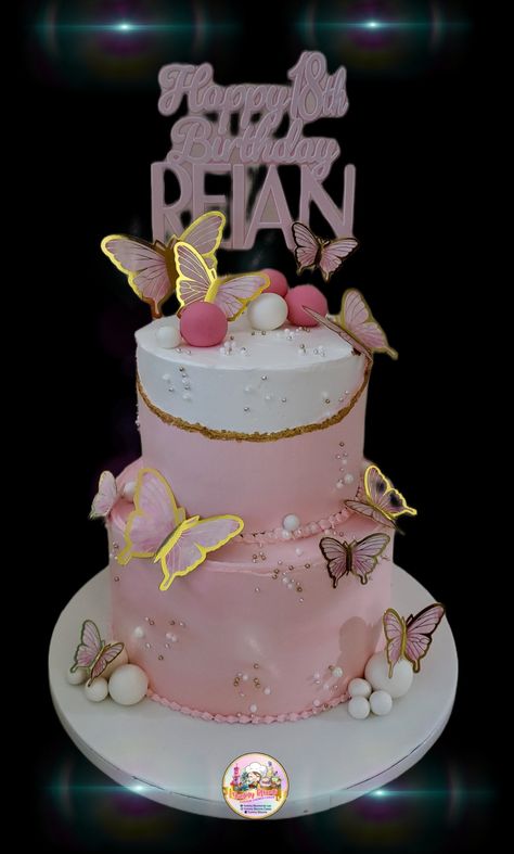 Butterfly Cake Debut Cake, Butterfly Cake, Butterfly Cakes, Cake Creations, Themed Cakes, Cake