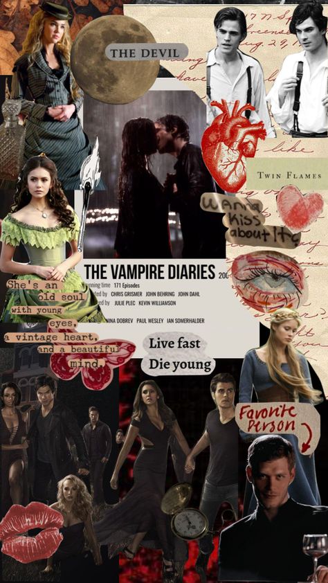 #aesthetic #moodboard #collage #vintage #thevampirediaries Tvd Aesthetic Pictures For Wall Collage, Damon Salvatore Aesthetic Collage, Vampire Diaries Aesthetic Collage, Vampire Collage Aesthetic, Twilight Collage Wallpaper, Tvd Vampire, Vampire Diaries 1864, Diaries Aesthetic, Shuffles Aesthetic