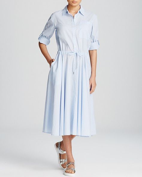 Pin for Later: What to Wear to Every Wedding Event You'll Attend This Season  DKNY Pure Midi Shirt Dress ($255) Midi Shirt Dress, Wedding Event, Wedding Events, What To Wear, Shirt Dress, Cute Outfits, Pure Products, How To Wear, Clothes