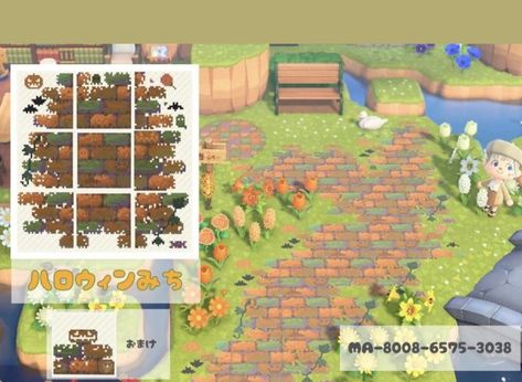 Path Animal Crossing, Animal Crossing Town Tune, Path Design, Qr Codes Animal Crossing, Animal Crossing Villagers, Animal Crossing Pocket Camp, New Animal Crossing, Animal Crossing Game, Island Design