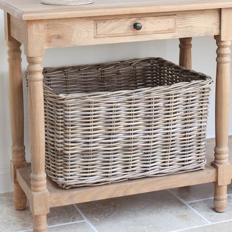 Concrete Kitchen Island, Dads Room, Tile Furniture, Seagrass Storage Baskets, Rattan Storage, Wicker Picnic Basket, Wicker Baskets Storage, Modern Tiles, Rattan Basket