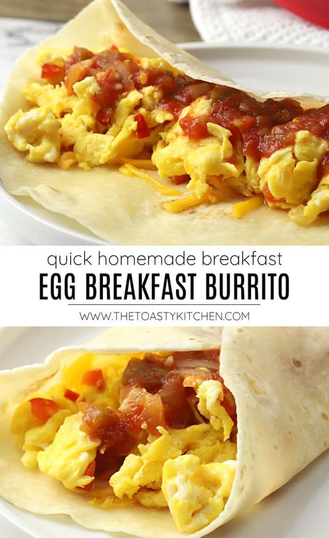 Scrambled Egg Wrap Breakfast Burritos, Sausage Egg Breakfast Burrito, Bacon Egg And Cheese Burrito Breakfast Wraps, Eggs Burrito Breakfast, Scrambled Egg Tortilla Wrap, Breakfast Burittos Recipes, Bacon Egg And Cheese Breakfast Burrito, Quick Breakfast Burritos, Scrambled Egg Burrito