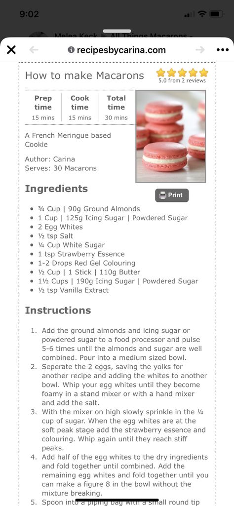 Macarons Without Almond Flour, Strawberry Macarons, Make Macarons, French Meringue, Strawberry Extract, How To Make Macarons, Ground Almonds, Gel Color, Powdered Sugar