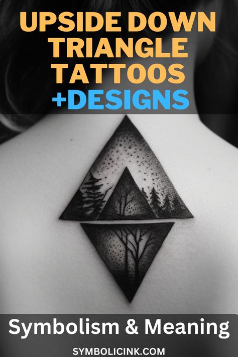 Upside Down Triangle Tattoo Meaning Upside Down Triangle Tattoo, Triangle Tattoo Meaning, Triangle Tattoo Design, Tattoo Culture, Tattoo Meanings, Triangle Tattoos, Symbol Of Strength, Balance And Harmony, Symbols And Meanings