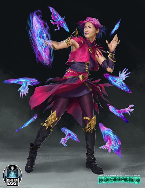 ArtStation - Multiversal Sorcerer Dnd Wild Magic Sorcerer, Runechild Sorcerer, Abberant Mind Sorcerer, Sorcerer Clothes, Wild Magic Sorcerer Aesthetic, Lunar Sorcerer, Sorcerer Character Design, Divine Soul Sorcerer, Wild Magic Sorcerer