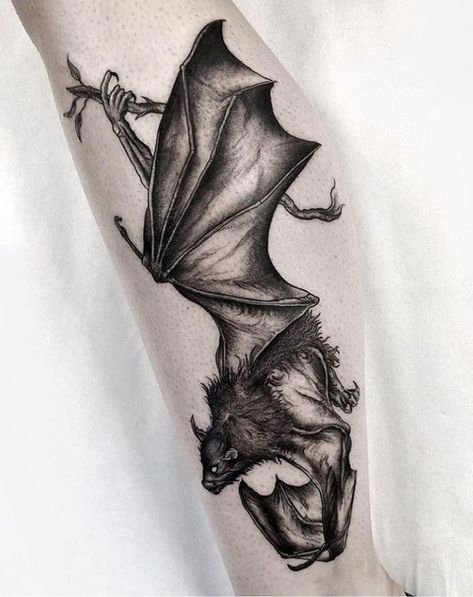 Bat Tattoos, Pinterest Tattoos, Bats Tattoo Design, Pain Chart, Tattoos Tiny, White Tattoos, Literary Tattoos, Ankle Tattoo Small, Bat Tattoo