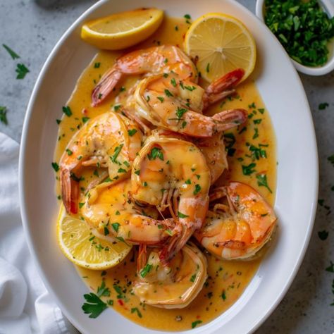 RED LOBSTER'S | Shrimp Scampi - Restaurant Recipe Recreations Shrimp And Lobster Recipes, Red Lobster Shrimp Scampi Recipe, Red Lobster Shrimp Scampi, Red Lobster Shrimp, Shrimp Scampi Pasta, Scampi Pasta, Shrimp Scampi Recipe, Scampi Recipe, Lobster Recipes