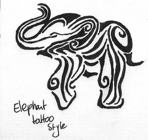 An elephant tattoo.. Little Elephant Tattoos, Tattoo Elephant, Elephant Tattoo Design, Elephant Tattoo, Elephant Tattoos, Custom Tattoo Design, Time Tattoos, An Elephant, Trendy Tattoos