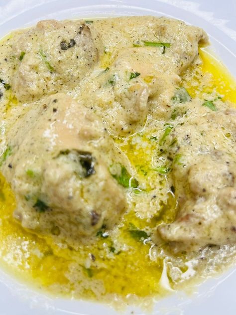 Pakistani Recipes | Malai Chicken #zaikadillika #malaichicken #chicken #nonvegfood Malai Chicken, Pakistani Recipes, Pakistani Food, Chicken, Makeup, Quick Saves