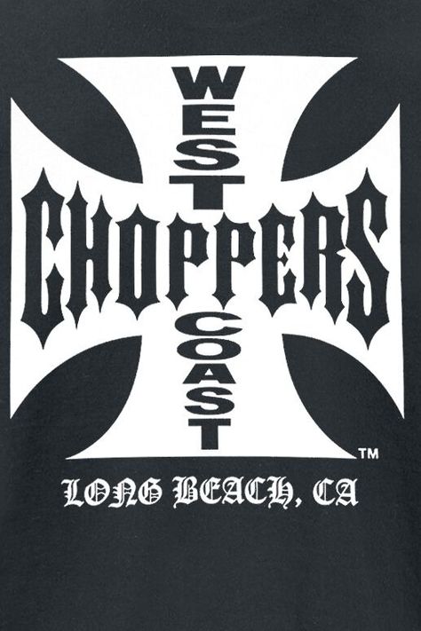 West Coast Choppers Logo, West Coast Logo, Walker Logo, Harley Davidson Decals, Harley Davidson Images, West Coast Chopper, Beach Logo, West Coast Choppers, Beige T Shirts