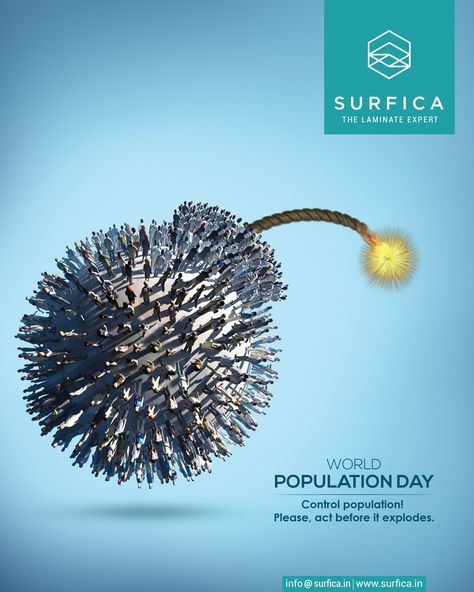 World Population Day Creative Ads, Population Day Creative, World Population Day, Population Day, Real Estate Banner, International Days, Pollution Prevention, International Volunteer, Floor Furniture