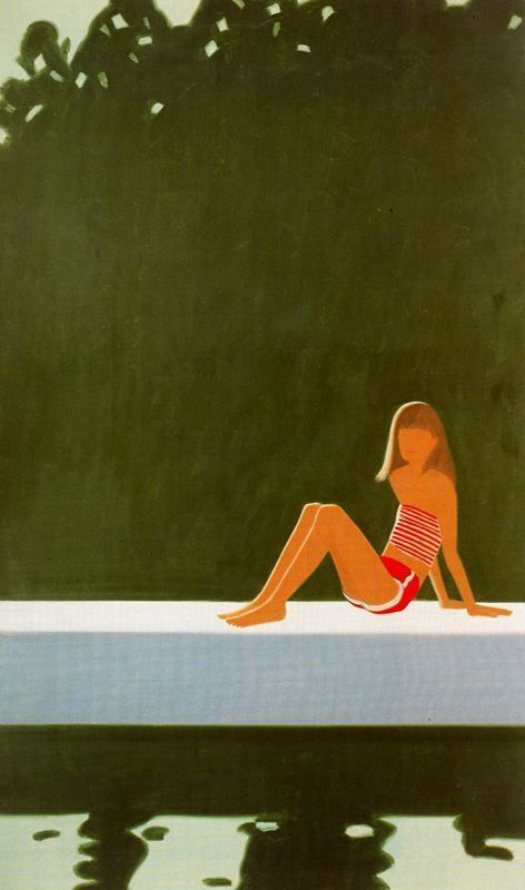 Alex Katz, Figurative Artists, Art Et Illustration, Art Appreciation, Andy Warhol, Figurative Art, Figure Painting, American Artists, Artist At Work